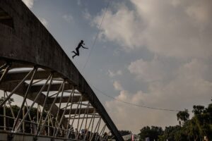 Sensex jumps