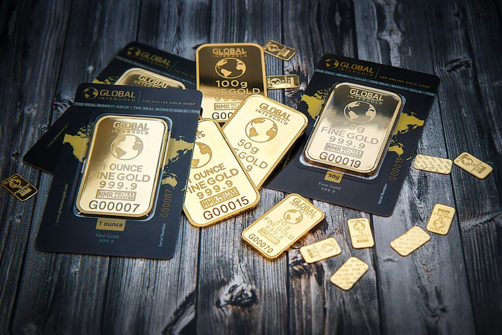 gold prices fall